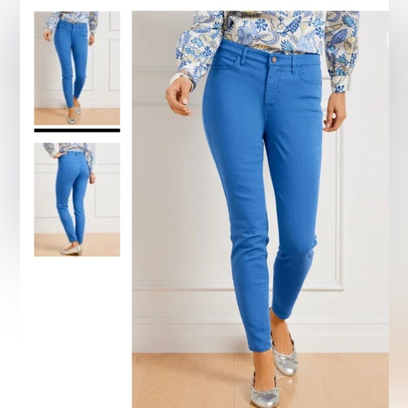 Talbots Blue Jeggings - Picture 1 of 3